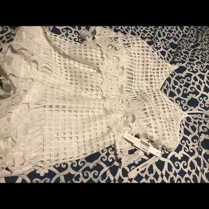 White romper size medium